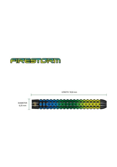Winmau Firestorm % 90 Tungsten 22 Gr Çelik Uçlu Ok