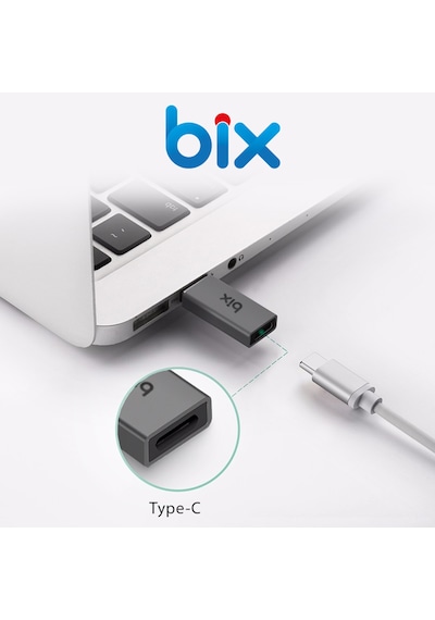 Bix Adp-03 Usb 3.0 Type-C Dönüştürücü Adaptör