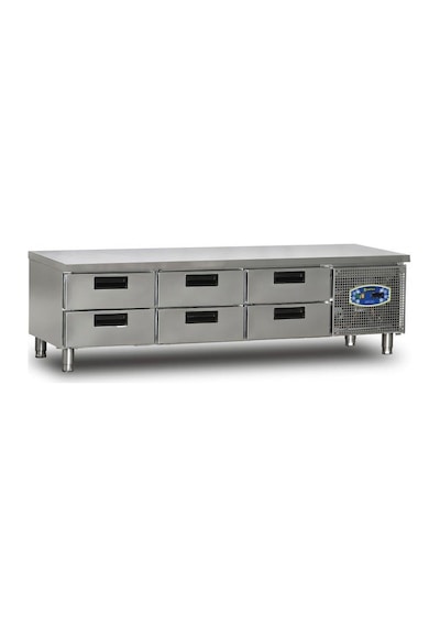 Dampak Cihaz Altı 6 Çekmeceli Buzdolabı 269 Litre 200 X 70 X 60 Cm