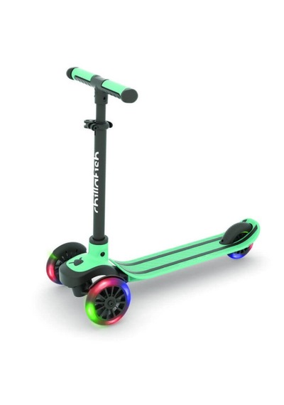 Chillafish Scotti Glow 3 Tekerlekli Işıklı Scooter - Mint Turkuaz