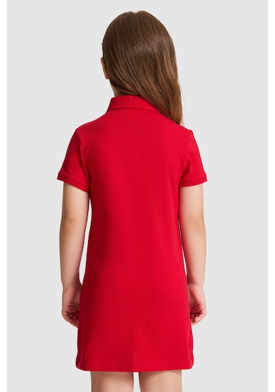 U.S. Polo Assn. U.s. Polo Assn. Kız Çocuk Kırmızı Elbise Örme 50325597-vr171 Basıc Kırmızı