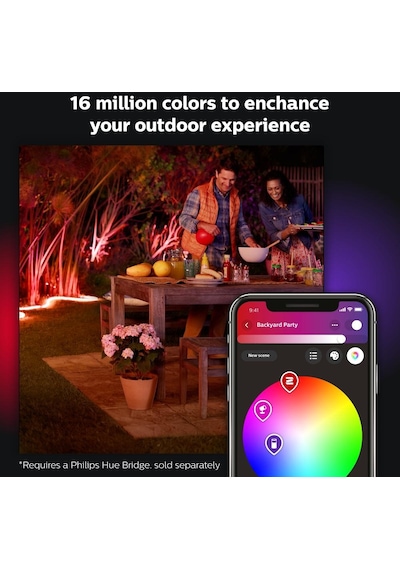 Philips Hue Outdoor Renkli Akıllı Led Şerit 5mt