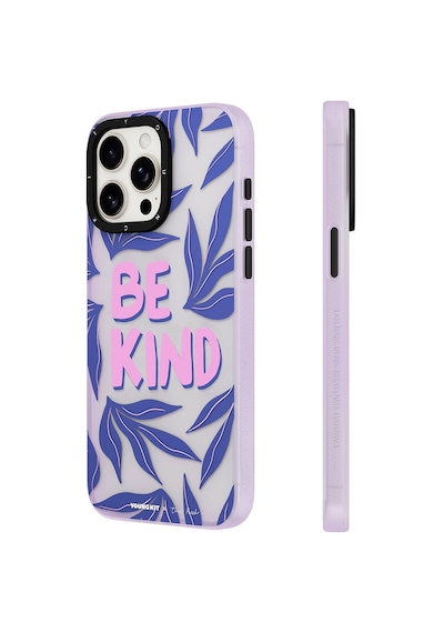Apple Uyumlu iPhone 14 Pro Kılıf Tara Reed Tasarımlı Youngkit Tiger Rhyme Kapak Mor