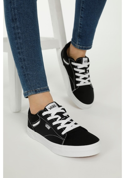 Vans Yt Seldan Siyah Kadın Sneaker Siyah-beyaz Siyah - Beyaz Vans Yt Seldan Siyah Kadın Sneaker Siyah-beyaz Siyah - Beyaz