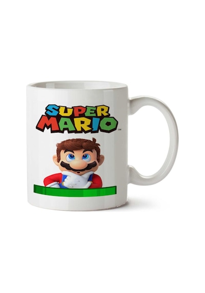 Dark Super Marıo11 İki Tarafı Baskılı Kupa Bardak Çok Renkli