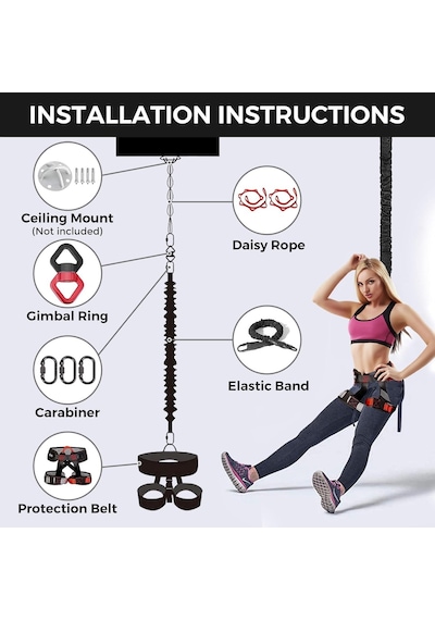 Avessa Fdk-1000 Bungee Jumping Pro Egzersiz Aleti