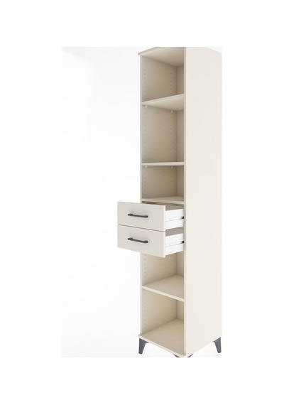 Hyperion Dolap 4 Raflı 2 Çekmeceli 44x44x221 Aytaşı-aytaşı Aytaşı