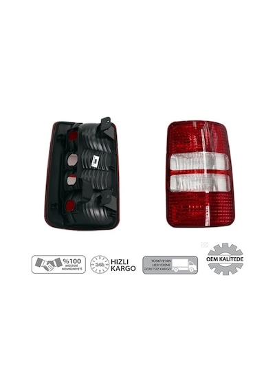 Volkswagen Caddy Sol Arka Taraf Far Stop Lambası 2011-2014