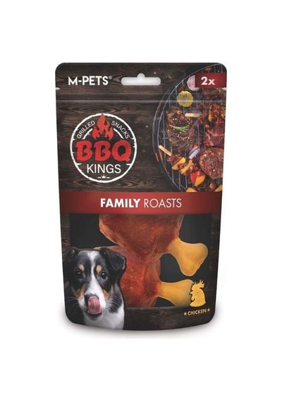 M-pets Bbq Kings Family Roasts Tavuklu Köpek Ödül Maması 105gr