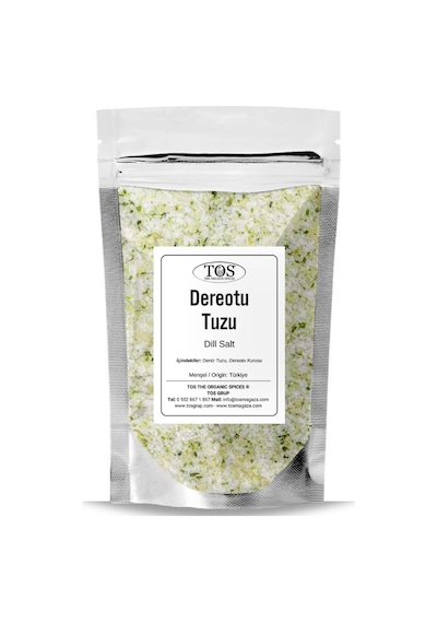Tos The Organic Spices Dereotu Tuzu 2500 G Dill Salt