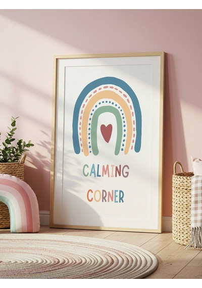 Calming Corner Dijital Baskı Poster V2 Çerçevesiz