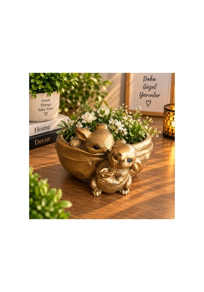 Dekoratif Hayvan Figürlü Masaüstü Organizer Anahtarlık Takı Toka Kalem Düzenleyici Çok Amaçlı Dekoratif Kase Polyester 11x18 Cm Altın Dekoratif Hayvan Figürlü Masaüstü Organizer Anahtarlık Takı Toka Kalem Düzenleyici Çok Amaçlı Dekoratif Kase Polyester 11x18 Cm Altın