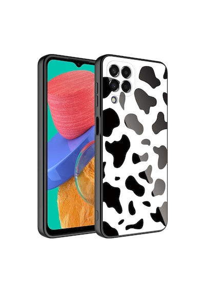 Zore Galaxy Uyumlu M33 Kılıf Kamera Korumalı Desenli Sert Silikon Epoksi Kapak - No7 No7