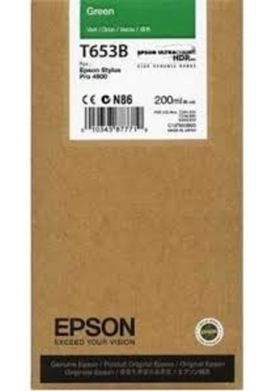 Epson T653B Yeşil Green Kartuş C13T653B00 200Ml