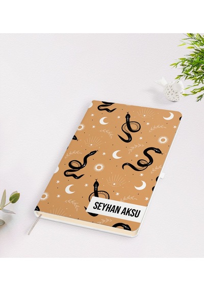 Kişiye Özel İsimli Beyaz Defter-8