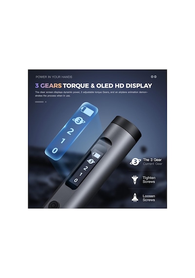Mini Şarjlı Tornavida Seti Led Işıklı 3 Seviyeli Tork Ayarlı 60 Parça Şarj Edilebilir Hassas Tornavida Seti Dizüstü Bilgisayar/pc/telefon/saat/kamera İçin Alüminyum Manyetik Saklama Kutusu