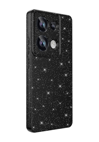 Xiaomi Redmi Note 13 Pro 4g Kılıf Kamera Korumalı Simli Lüks Mkst Koton Kapak - Beyaz Beyaz