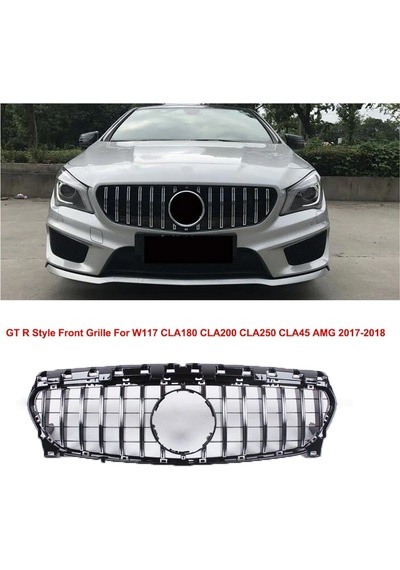 Mercedes W117 Cla Gtr Ön Panjur Izgara 2016-2018 Makyajlı