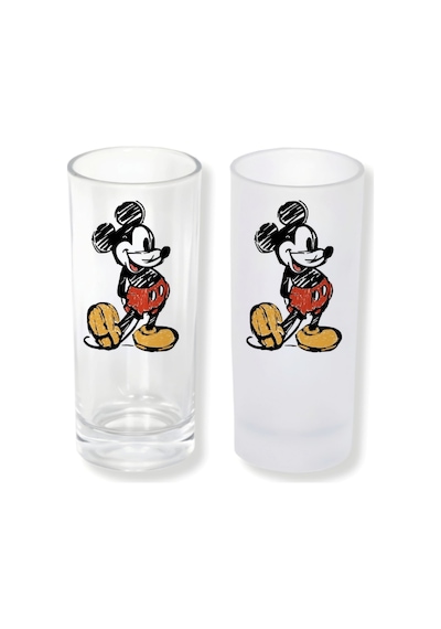 Mickey Mouse Buzlu Ya Da Buzsuz Seçenekleriyle Rakı Bardağı