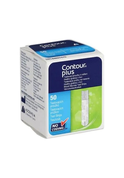 Contour Plus Test Stripleri-50'Li