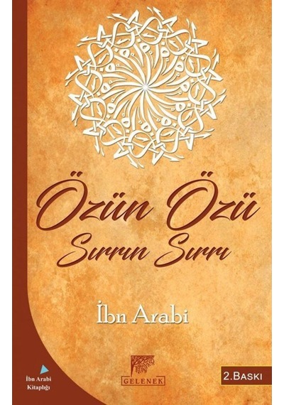 Özün Özü / Muhyiddin İbn Arabi 9786054810581
