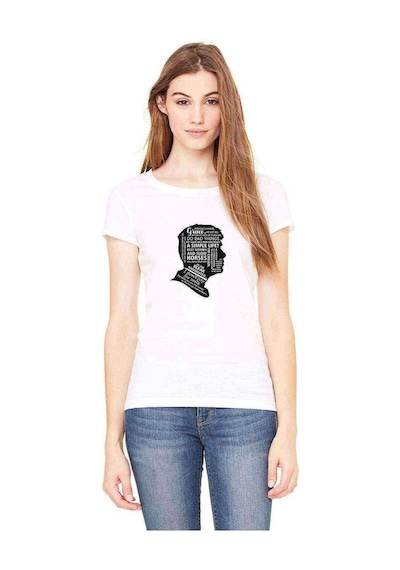 Peaky Blinders By Order Of The Baskılı Beyaz Kadın Tshirt