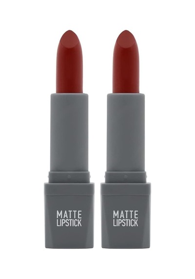 Tr Yoğun Renk Veren Uzun Süre Kalıcı Nemlendirici Kadifemsi Mat Ruj - Matte Lipstick 411 Spicy Terracot 2 Paketi Diğer