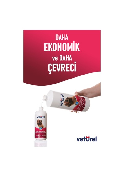 Veturel Kedi Köpek Pati Temizleme Koku  Kir Tüy Bakım Spreyi 1 L