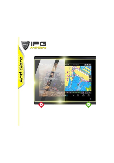 Garmin Gpsmap 9010 / 9010xsv / 9210 / 9210xsv Gps/chartplotter 10" Anti-glare Ekran Koruyucu