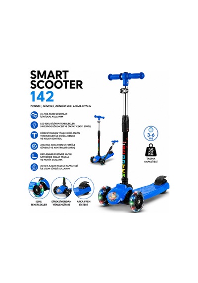 Smart Scooter Mavi