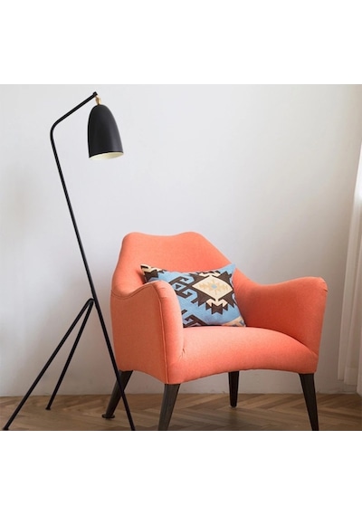 Mylights Retro Siyah Hareketli Başlık Lambadr Köşe Lambası