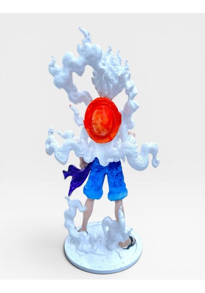 One Piece Monkey D. Luffy Gear 5 Figür Anime Biblo Karakter Heykelcik 15 Cm Koleksiyonluk