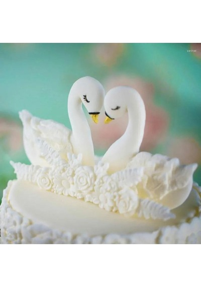 Kuğu Temalı Silikon Çikolata, Kek , Sabun,pasta,dondurma Cupcake Kalıbı
