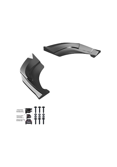 Volkswagen Tiguan 2024+ Arka Flap Seti Sportif Tampon Eki & Premium Görünüm