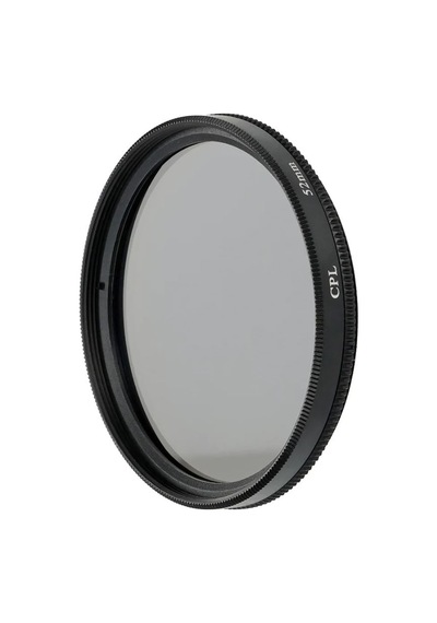 52mm Cpl Polarize Filtre Dairesel Polarizasyon, Yansıma Azaltıcı, Metal Çerçeve