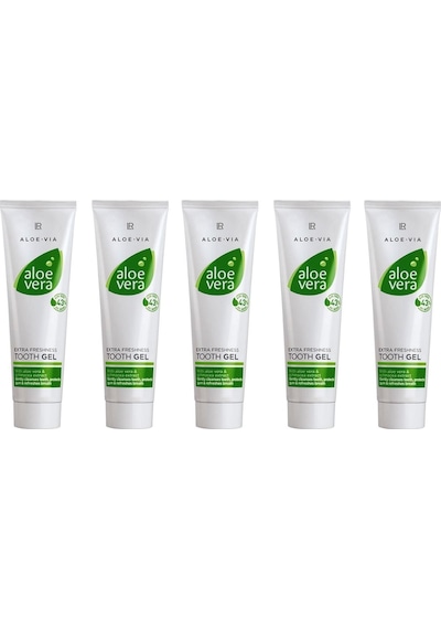LR Aloe Via Aloe Vera Extra Freshness Diş Macunu 5 x 100 ML