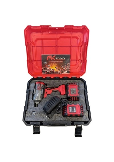 Frıko 1/2 Akülü Somun Sıkma Ve Sökme Makinesi Çift Akülü 21v 6 Ah 1350 Nm