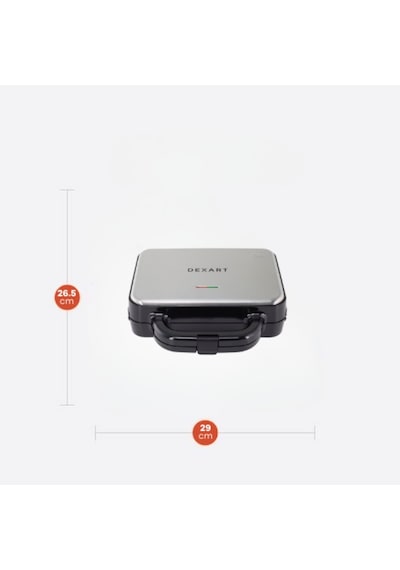 Dexart Quicksnack K-803 Waffle Ve Tost Makinesi