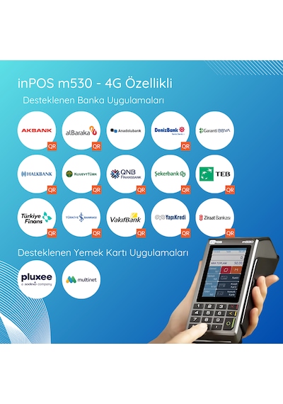 Inpos İnpos M530 4g Yeni Nesil Yazar Kasa Pos Kurulu Gönderim