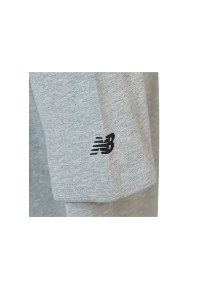 New Balance Nb Lifestyle Erkek T-shirt Mnt1602-ag Gri