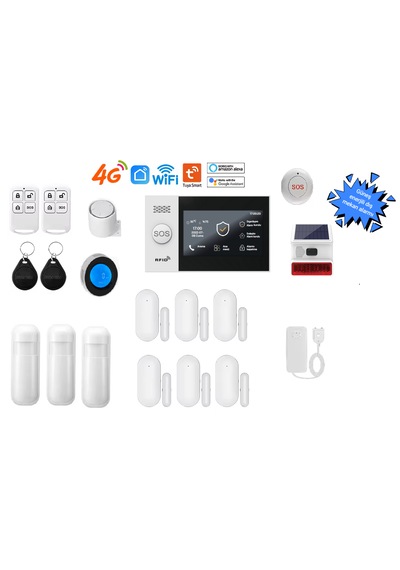 Akıllı Güvenlik Obiem Alarm Sistemleri Güneş Enerjili Dış Sirenli Standart Plus