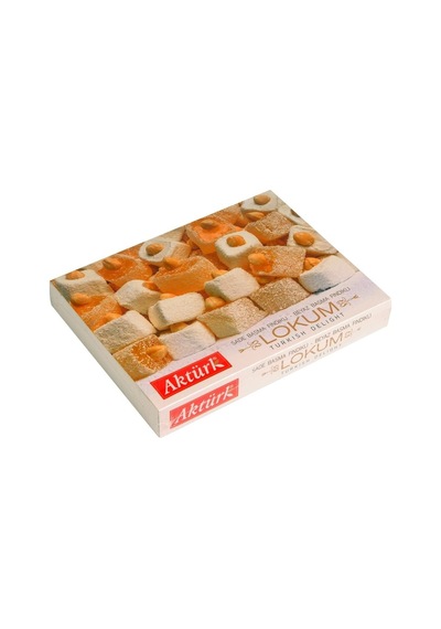 Lokum Sade Ve Beyaz Fındıklı 750 Gr