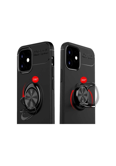 Apple Uyumlu iPhone 12 Mini Uyumlu Zore Ravel Silikon Kılıf-siyah -