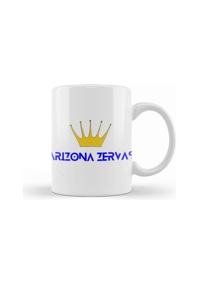 Arizona Vintage Retro Style Art Kupa Bardak Porselen Karışık