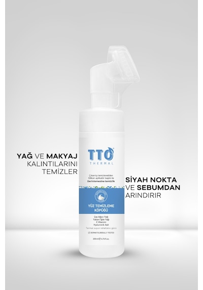 Tto Çay Ağacı Özlü Aplikatörlü Yüz Temizleme Köpüğü 200 ML
