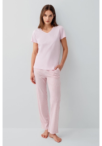 Pierre Cardin Kadın Pembe Pijama Takım Pembe