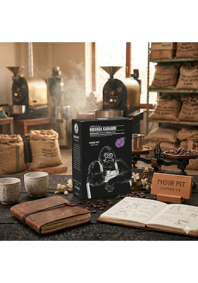 Noir Pit Coffee Co. Rwanda Karambi Ve Guatemala Çekirdek Kahve 2x250 G Diğer