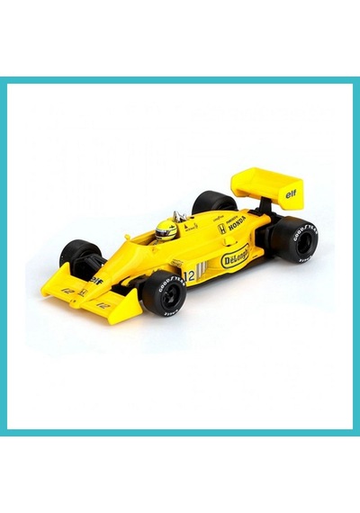 Bezos 1/64 Lotus 99t 12 Ayrton Senna 1987 Monaco Grand Prix Winner Dfnbez