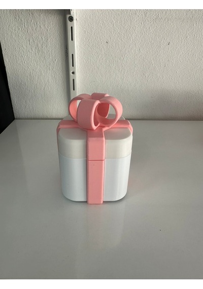 Dekoratif Aksesuar Kutusu Beyaz-pembe