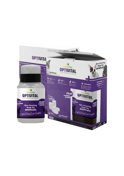 Zoovital Optivital Köpek Göz Temizleme Solüsyonu 150 ML